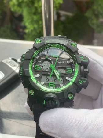 Brand: Plange - Elegant Men's Watch, Simple Three-Hand Digital Display Design, H - Click Image to Close