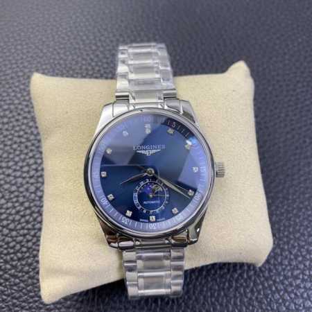 The latest version of the Longines Master Collection Moon Phase watch from the - Click Image to Close