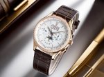 The Jaeger-Lecoultre Master Collection 4138420 watch, featuring white diamonds