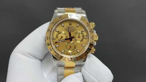 Today's recommendation: New Rolex Daytona Gold Face 12.2MM7750 Movement DDD