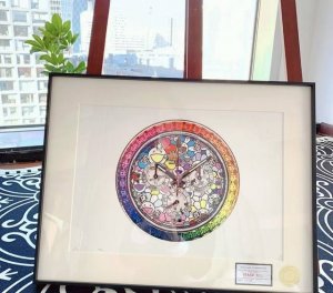 Death Nyc Rolex & Takashi Murakami Sunflower Limited Edition Framed Decorative P