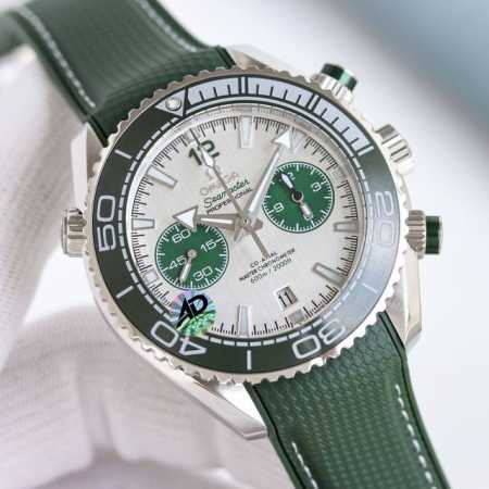 Tvs Production, Omega Seamaster Planet Ocean 600M Men's New Chronograph, Model 2 - Click Image to Close