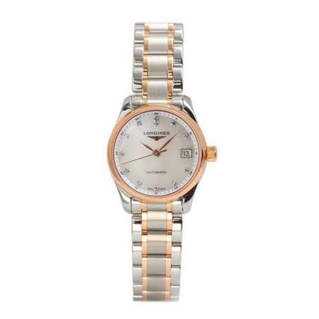 Actual Delivery Photo, Longines Master Series Diamond-Set Mother-Of-Pearl Mechan - Click Image to Close