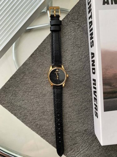 Gold and white, same price] New small Gucci-Gucci Bee has arrived. Women's watch