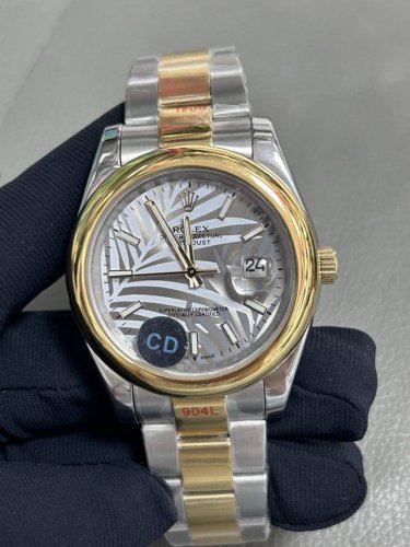 Exclusive real photos Rolex Palm Tree Date series, fully automatic mechanical wa