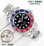 SJ produced a black, blue, and color-changing Cola bezel with a left-handed, gol