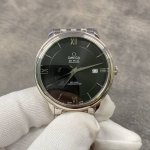 Omega De Ville series watch. Its elegant and slim profile, combined with a simp