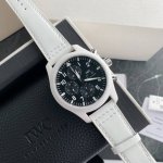 The new IWC Pilot's Watch Top Gun Chronograph Edition "Lake Tahoe" features a la
