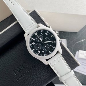 The new IWC Pilot's Watch Top Gun Chronograph Edition "Lake Tahoe" features a la