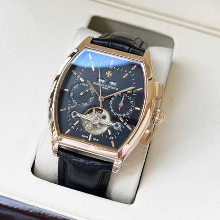 Platinum 770 Fashion Design Elegant Hot Sale Vacheron Constantin Men's Watch Ful - Click Image to Close