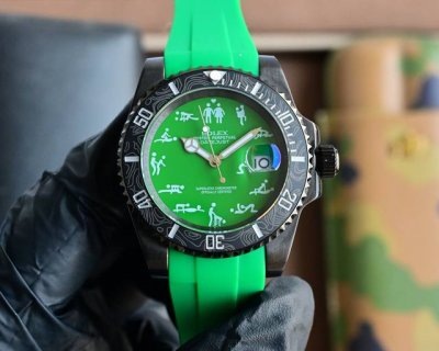 Black case Japanese machine +100 New Rolex "Spring Palace Watch" At the end of t