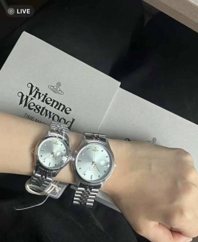 Vivienne Westwoo Ice Blue Dial Watch/Wristwatch Size: 29mm 37mm Ddd