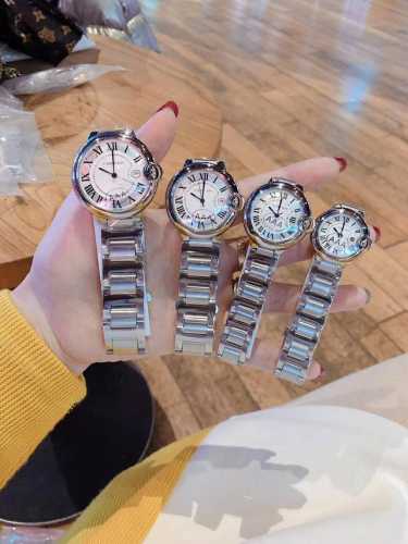 Cartier high-quality Blue Balloon series stainless steel strap Swiss movement S