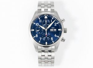 Tw-Iwc Iwc Pilot's Series Iw 03. 1. The Watch Features Rose Gold-Plated Technolo