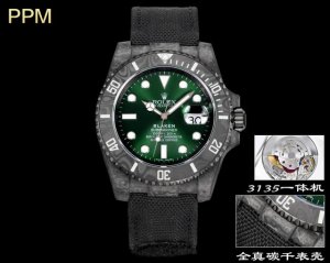 Ppm Modified Carbon Fiber Submariner! A simple touch infuses it with a new soul.