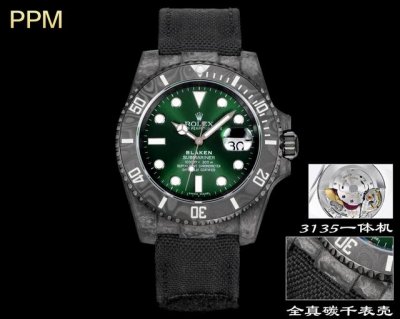 Ppm Modified Carbon Fiber Submariner! A simple touch infuses it with a new soul.