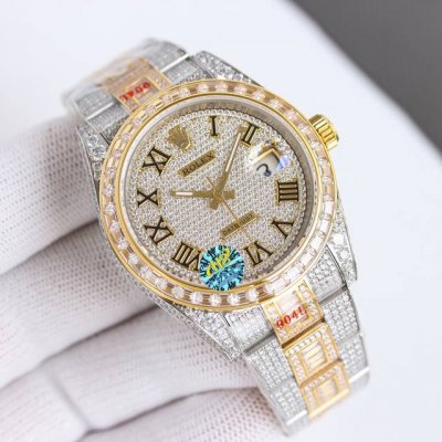Unified Price: Rolex Rolex Brand-New Full-Diamond Datejust Watch Now Available!!