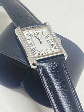 Cartier Tank Must Series Tank Must Imported Quartz Movement, 316L Stainless Stee - Click Image to Close