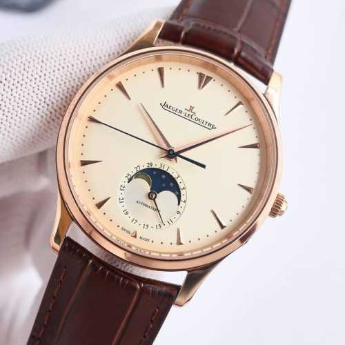 White Gold Wf Jaeger-LeCoultre Jl Moon Phase Master Series Formal Men's Watch Q1