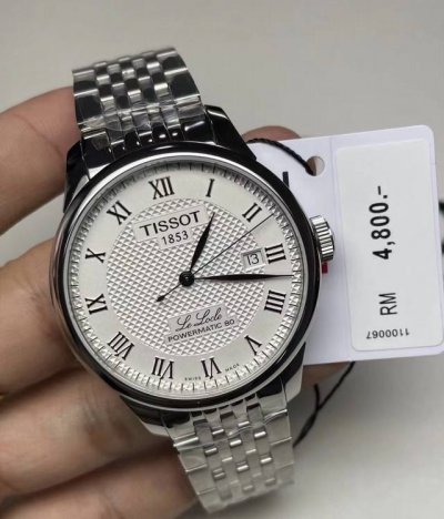 Tissot Le Locle automatic mechanical movement date display 30m water resistant R
