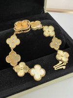 Vca Van Cleef & Arpels watch made of 925 sterling silver, made of natural gemsto