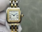 Cartier Panther series watch pictured is 22mm case small size 22*30mm, medium si