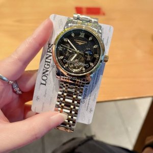 Longines - A classic skeleton design for business and casual wear, exuding elega