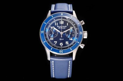 It's a new Blancpain Ait Command Ac02, a legendary chronograph. The new Ait Comm