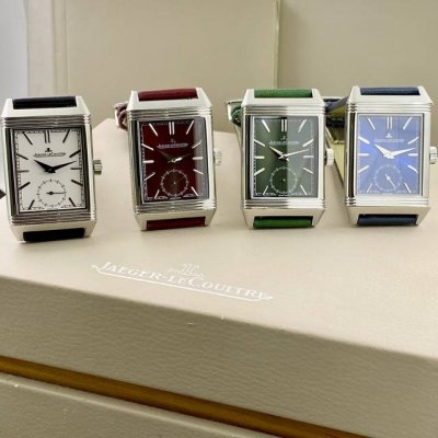 Reverso Tribute Flip Series Small Seconds Watch Manual Winding Mechanical Moveme