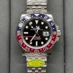 Rolex Greenwich Red And Blue Coke Bezel Five Beads 40Mm 3285 Movement 72 Hours K