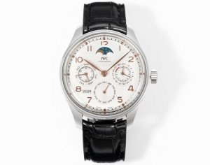 White-Gold 2150 Gr New IWC Portuguese Perpetual Calendar Watch, the most comple