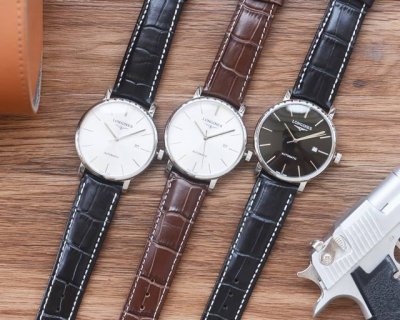 Gold+20 steel strap 20 Men's favorite three-hand watch Latest: Longines' best de