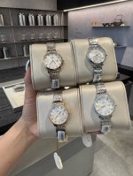 Platinum 310 steel band + 20 diamond ring + 20 Omega-Omega ladies' watch import