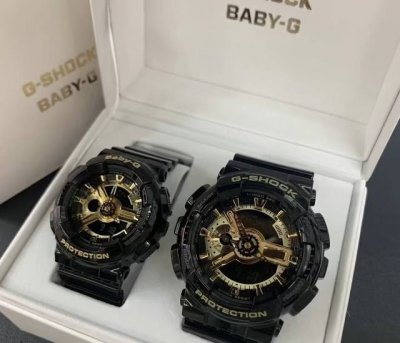 Casio Classic Series Fashion Waterproof Sports Watch Black Gold King ~ Casio Bab