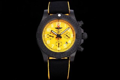Breitling-Breitling Original One-To-One Carbon Fiber Texture Breitling Avenger H