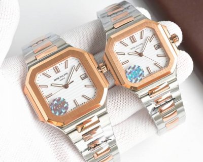 White-Gold Hbf Factory Patek Philippe, with adjustable and stop-seconds, and th