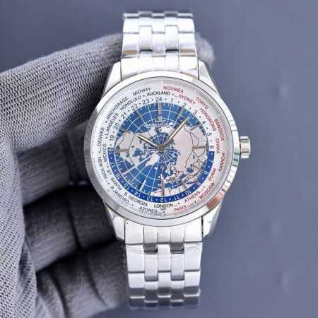 Platinum Jaeger-Lecoultre Geophysical Observatory watch. Case: Crafted from 316 - Click Image to Close
