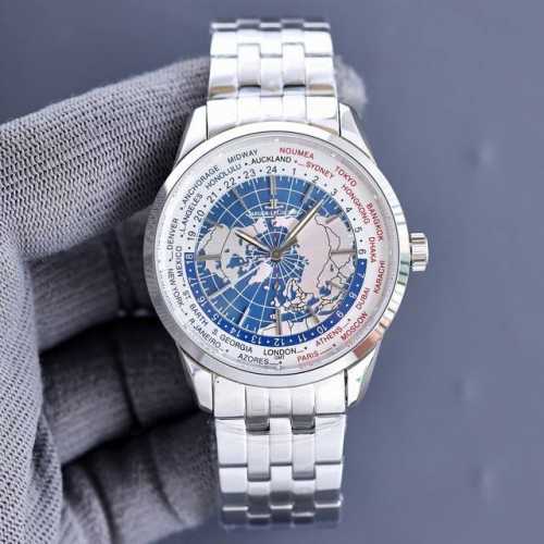 Platinum Jaeger-Lecoultre Geophysical Observatory watch. Case: Crafted from 316