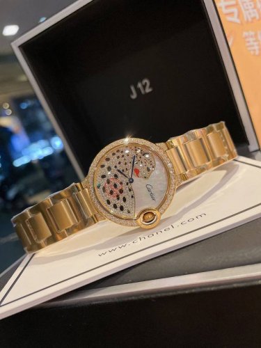 Ballon Bleu De Cartier Cartier Blue Balloon watch luxury series, versatile size