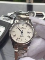 Brand: Plange - Elegant Ladies' Watch, featuring a simple three-hand design with