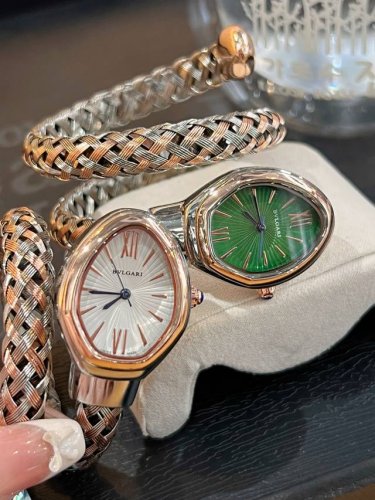 Bulgari watches, crafted with ingenuity, play with the ever-changing nature of