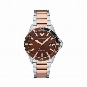 Original Armani Men's Watch Model: AR11340 Case: Stainless Steel Mirror: Mineral