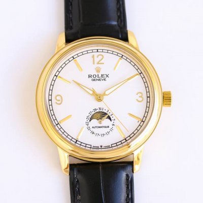 Tw Rolex Jr1 Cellini Moon Phase Series. Men's watch is simple yet elegant, equip