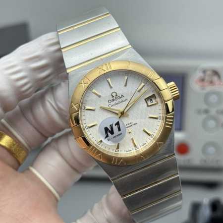 White-Gold Classic Heritage, Exceptional Rebirth N1 Factory Craftsmanship Omega - Click Image to Close