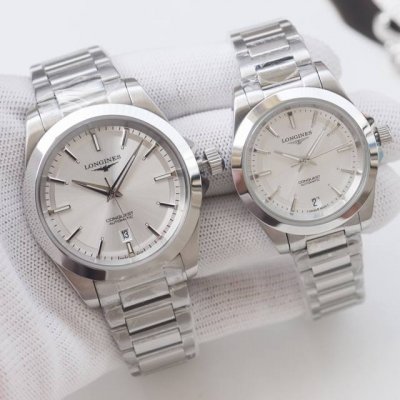 Longines Conquest Collection Couple's Watch, Qixi Festival Gift, Women's 34mm, M