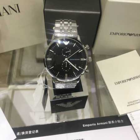 Armani Watch Flagship Store Model: Ar0389 Case: 316L Stainless Steel Crystal: Te - Click Image to Close