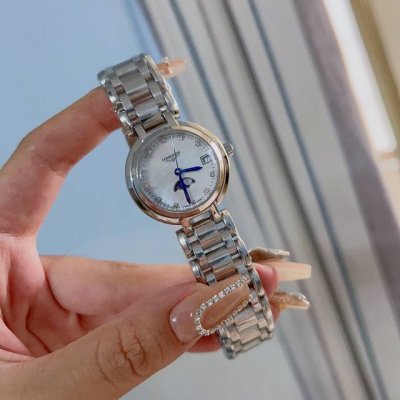 V8 Taiwan factory popular Longines Heart Moon series quartz watch for women with