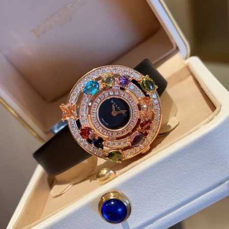 Leather and Steel Strap New Upgraded Version! Bulgari's High Jewelry Collection - Click Image to Close