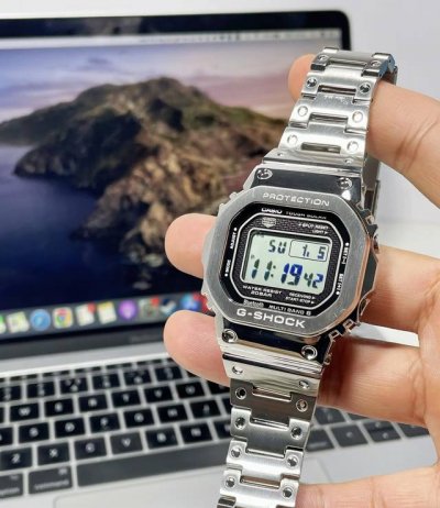 I've been wearing my G-Shock Silver Brick for a while now. The stainless steel b