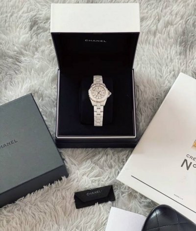 Shipping real shot what you see is what you get ~ Chanel J12 33mm38mm silver di